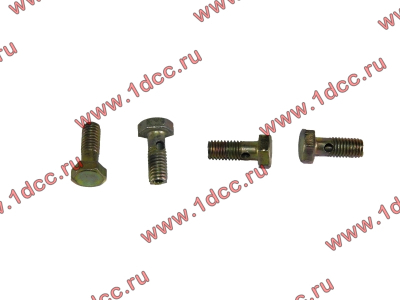 Болт пустотелый M6 обратки с форсунок H2 HOWO (ХОВО) VG1500080090 фото 1 Махачкала