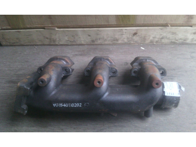 Коллектор выпускной задняя часть, двигатель WD615 H3 HOWO (ХОВО) VG1540110202 фото 1 Махачкала