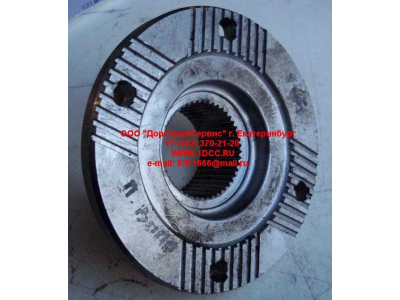 Фланец проходного вала D-165, 4 отв., с насечками, низкий, мелкий шлиц H HOWO (ХОВО) RHAZ9114320205 фото 1 Махачкала