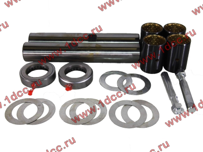 Шкворень (ремкомплект на ось) D-48, L-280 F-Амур FAW (ФАВ) 3001044-4E KIT для самосвала фото 1 Махачкала