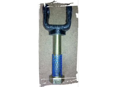 Кронштейн крепления амортизатора нижний 8х4 2-ой оси (вилка+болт) SH F3000 SHAANXI / Shacman (ШАНКСИ / Шакман) 81.43740.0145 фото 1 Махачкала