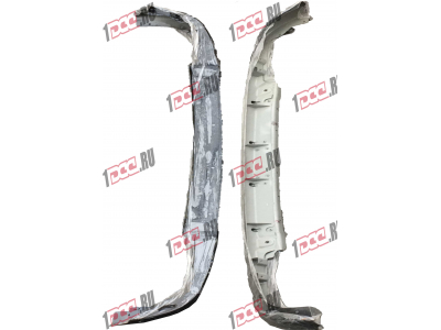 Бампер A7 черный нижний металлический узкий HOWO A7 WG1664240006/1 фото 1 Махачкала