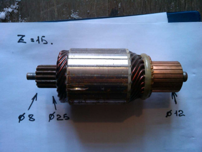 Ротор стартера ISKRA HOWO (ХОВО)  фото 1 Махачкала