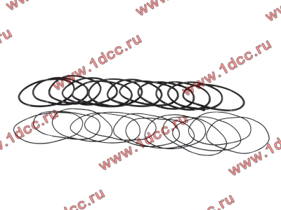 Кольцо уплотнительное гильзы цилиндра (комплект 12 тонких и 12 толстых) двигатель TD226B6G Lonking CDM (СДМ) 01153804/01153805 фото 1 Махачкала