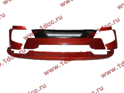 Бампер A7 красный в сборе самосвал с широкой губой HOWO A7  фото 1 Махачкала