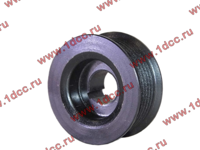 Шкив генератора Shaanxi 6-ти ручейковый SHAANXI / Shacman (ШАНКСИ / Шакман)  фото 1 Махачкала